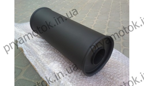 Прямоточный глушитель 60/130 MUFFLER алюминизированный