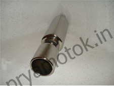 Прямоточный глушитель CarEx YFX-0629 - один выход круглый