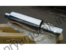 Прямоточный глушитель CarEx YFX-0647 - один выход круглый