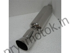 Прямоточный глушитель CarEx YFX-0664 - один выход