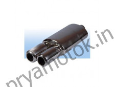 Прямоточный глушитель CarEx YFX-0695 - 2 выхода