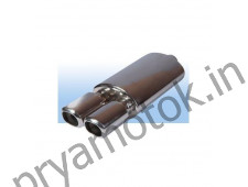 Прямоточный глушитель CarEx YFX-0698 - 2 выхода