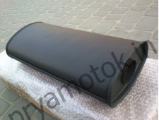 Прямоточный глушитель 60/200 MUFFLER алюминизированный - без насадки