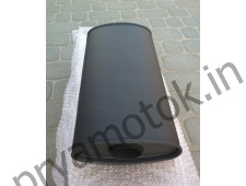 Прямоточный глушитель 2 входа 2 выхода 60/200/2 MUFFLER алюминизированный - без насадки